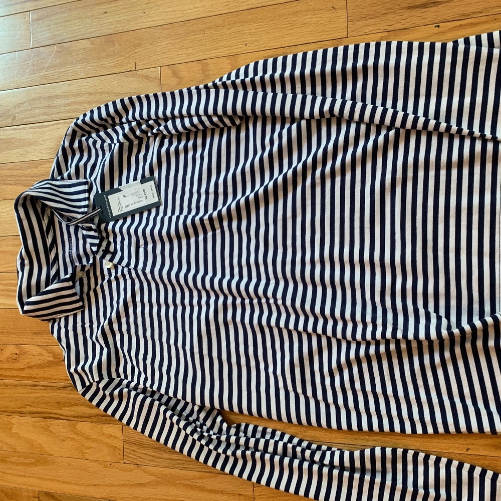 Vineyard Vines Boys Long Sleeve Polo XL Size 18